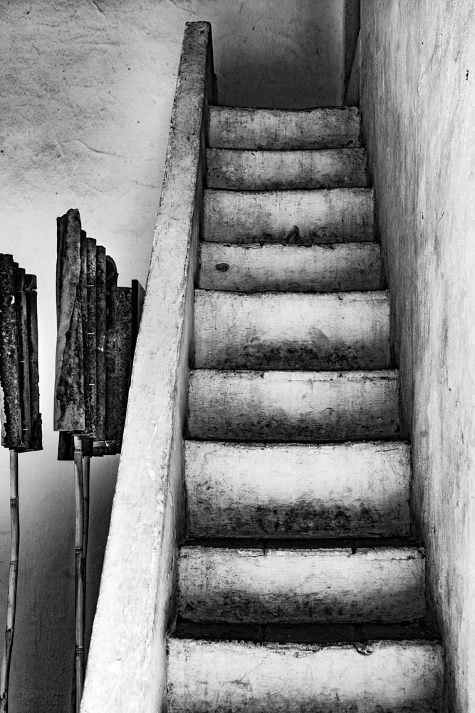 Staircase, 
Manuel Bravo Center, Oaxaca