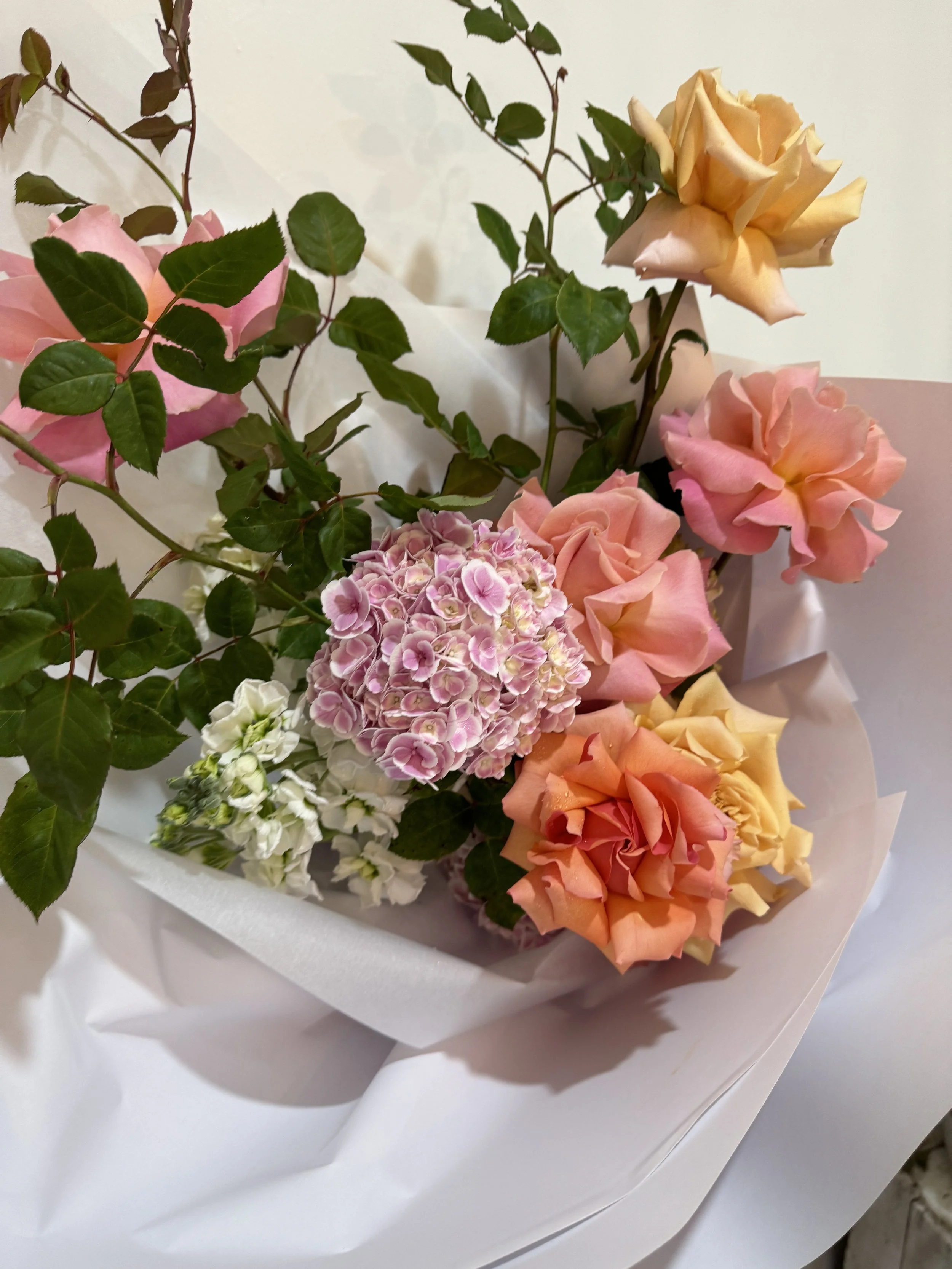 Bouquet  - Pinks & Peaches
