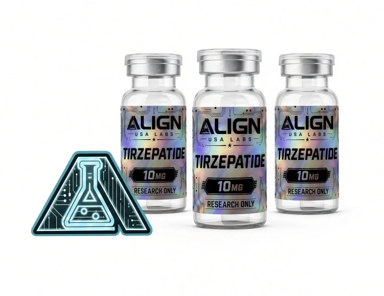 3x Tirzepatide 10mg