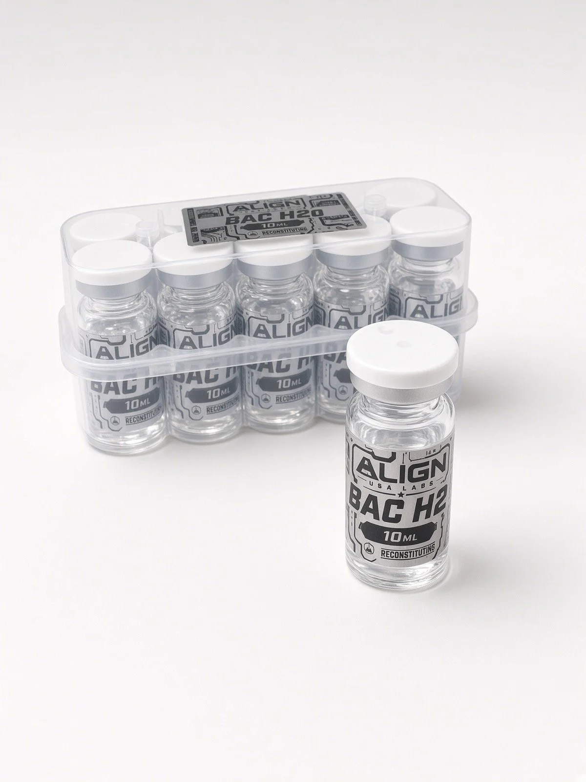 10 pac BAC WATER 10ml