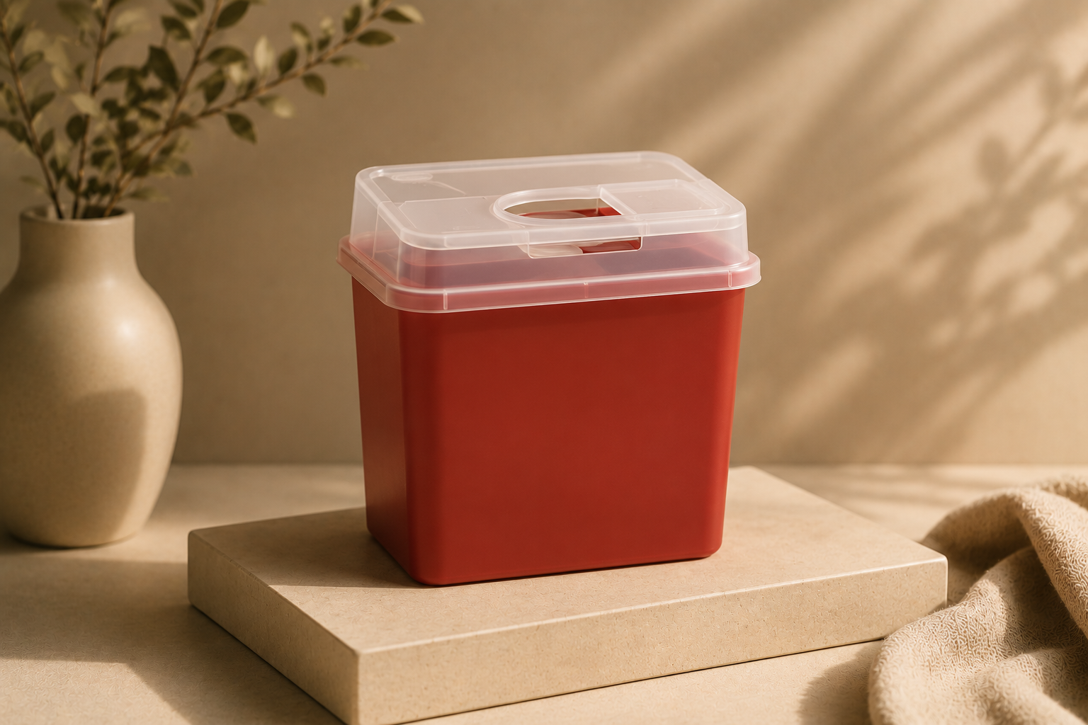 Sharps container