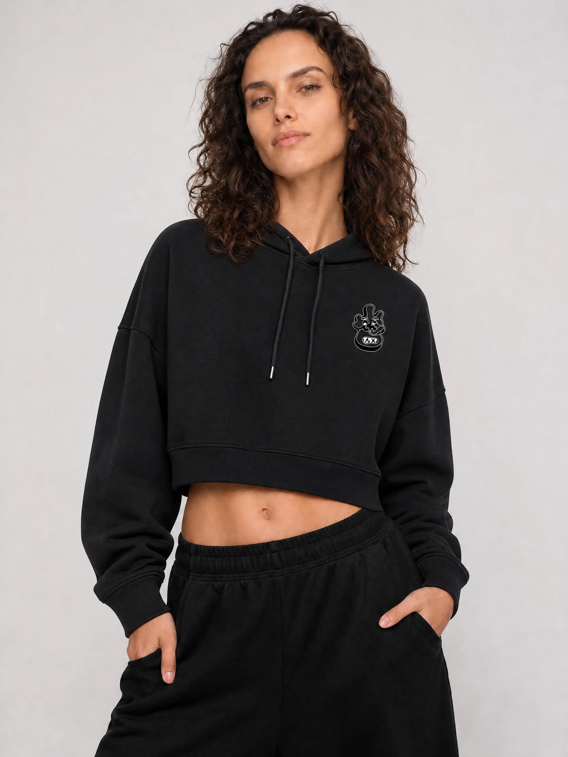 Women's Cropped Hoodie