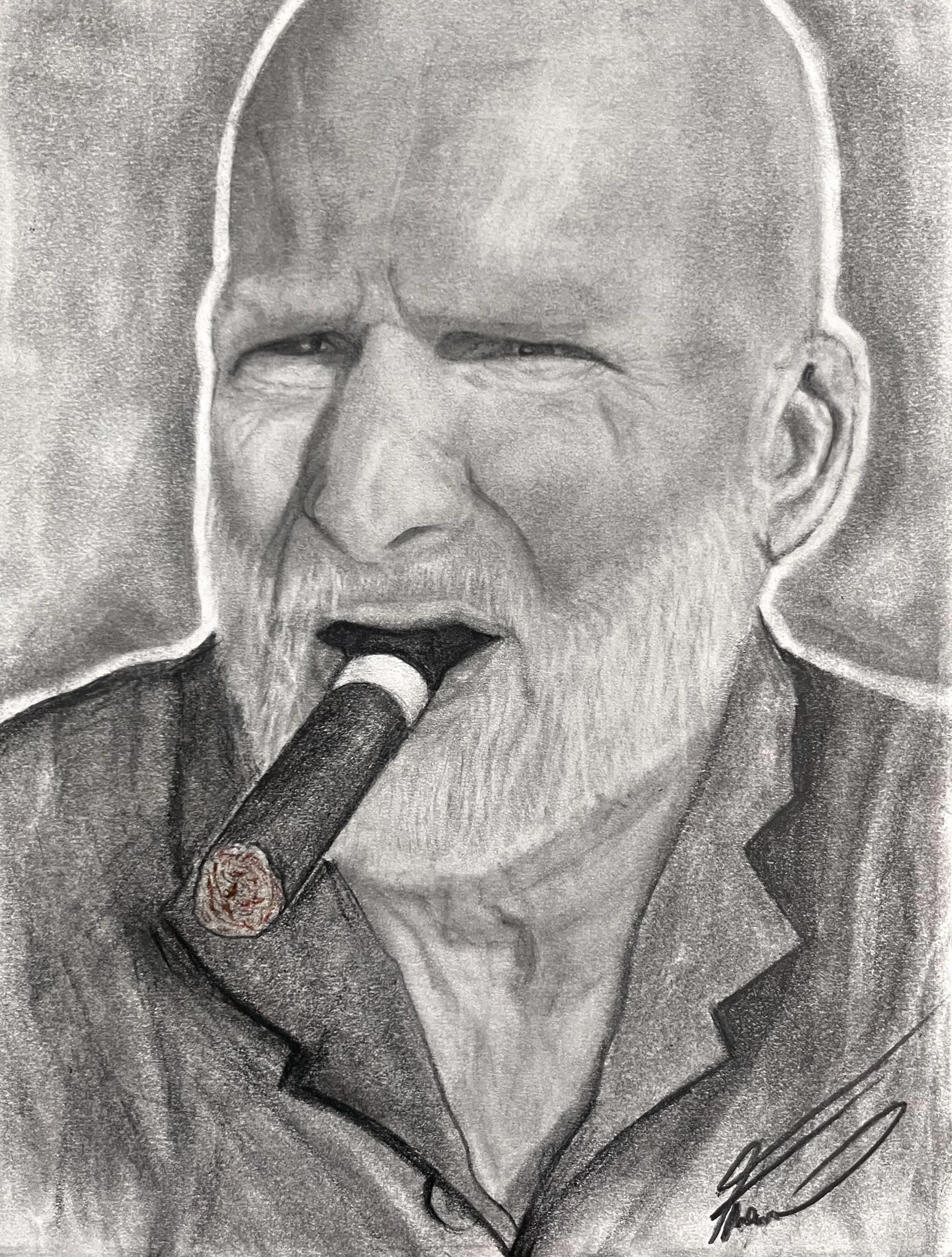 No Rush | Graphite and Colored Pencil on Paper | 9 x 12 in | 2025