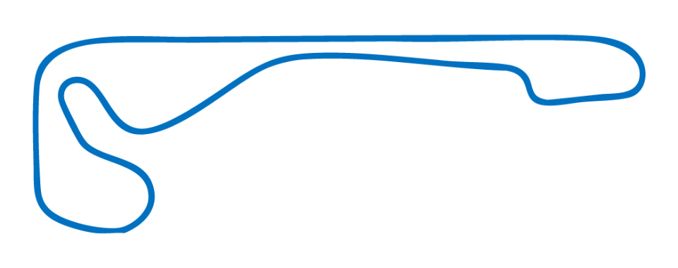 Illustration of a blue fishing hook.
