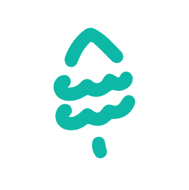 A teal or turquoise water droplet icon with wave lines inside it.
