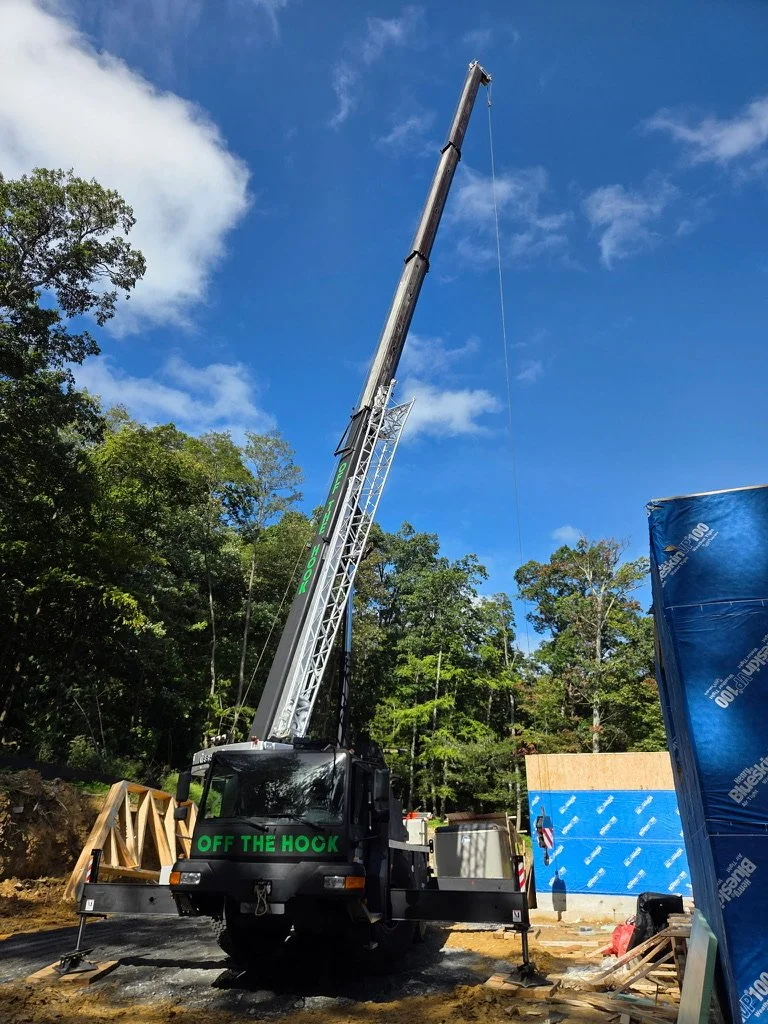 Crane Service | Sea Container crane Lift | Off The Hook Crane Service