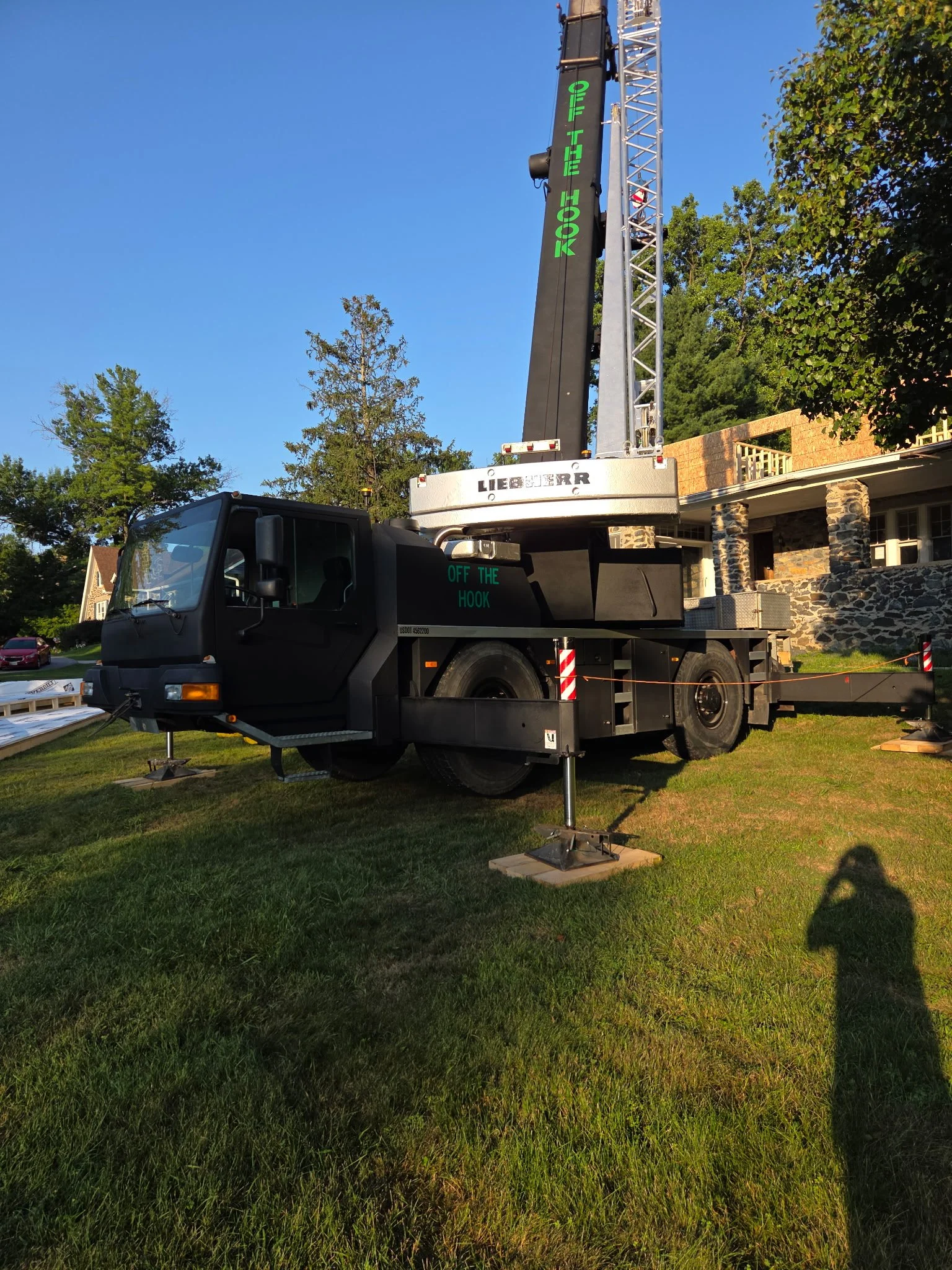 Crane Service Near Me | Sea Container crane Lift | Off The Hook Crane Service