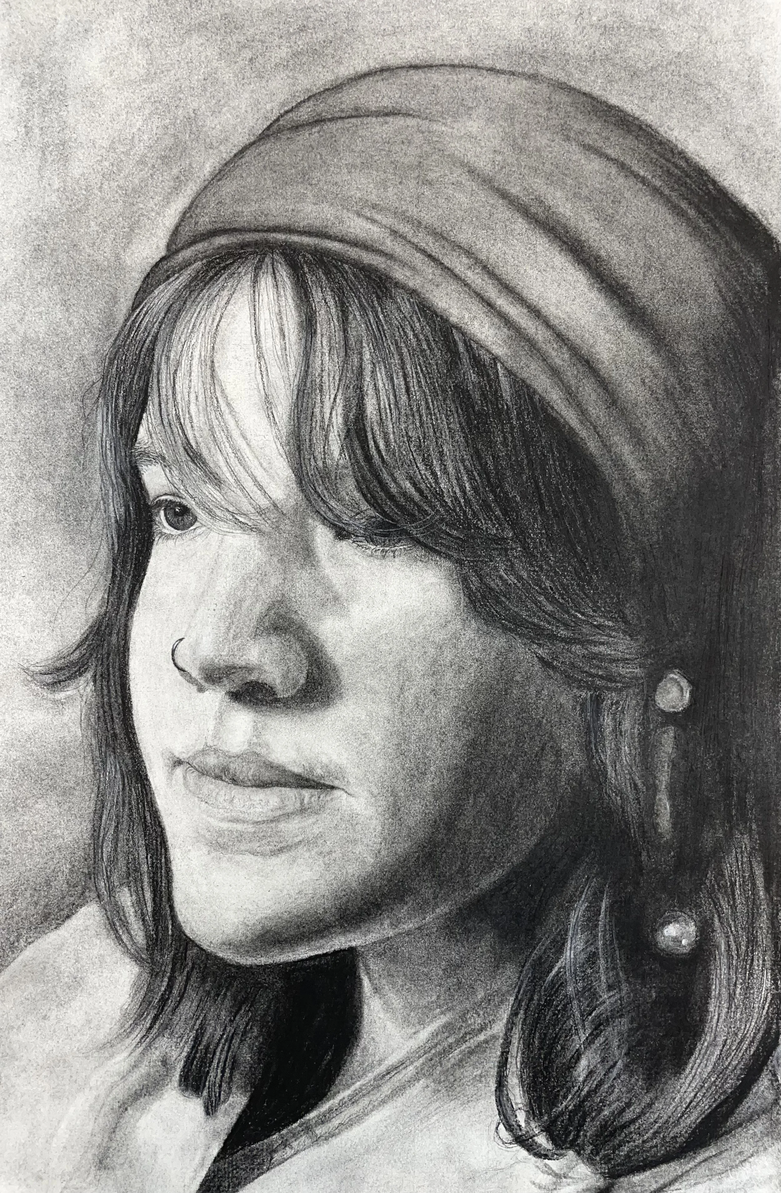 Carrie Gangwish_Jenna Portrait_11in x 17in_Charcoal_2023.jpeg
