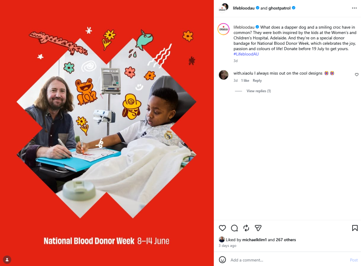 National Blood Donor Week and David Booth