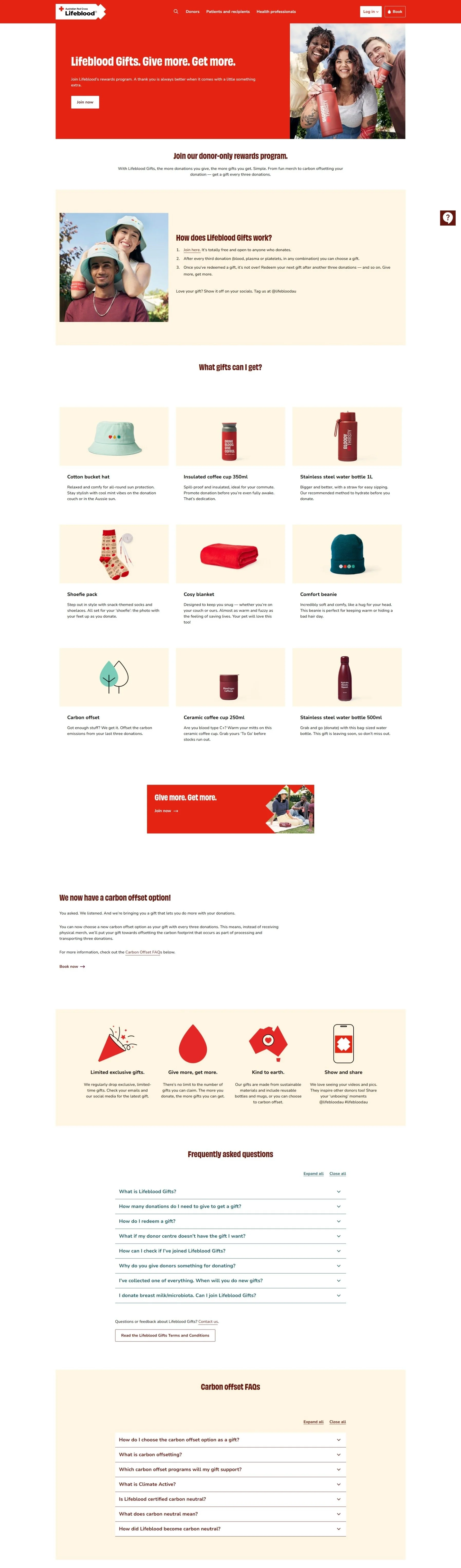 2026 collection landing page