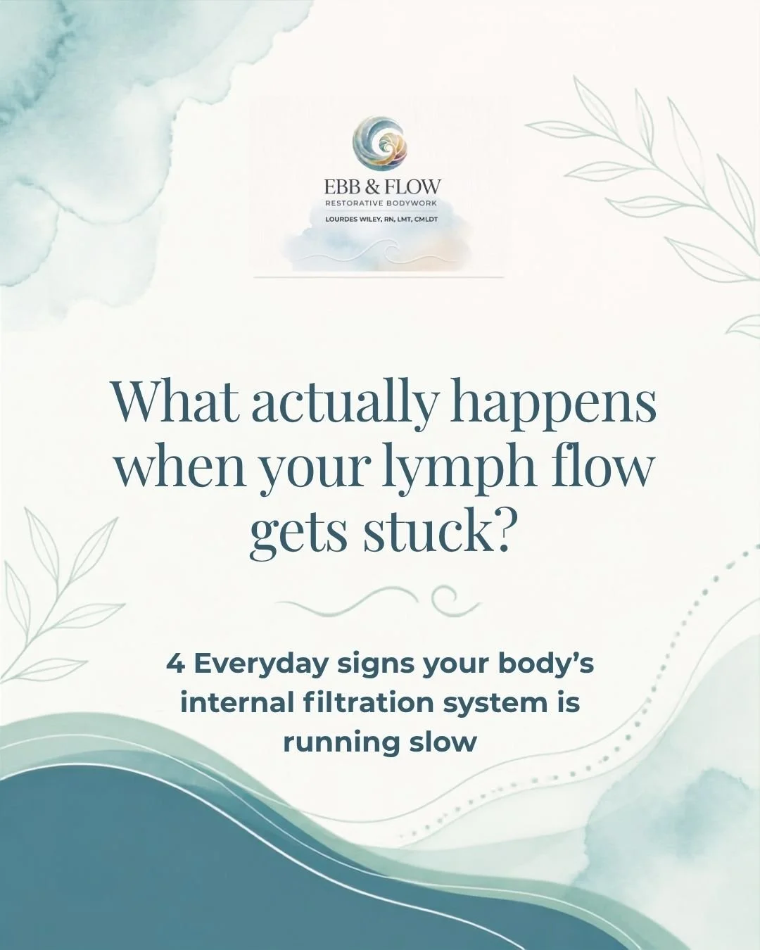 Your lymphatic system is your body&rsquo;s internal filtration and drainage network&mdash;and when it gets sluggish, your whole body feels it.

From persistent puffiness to tissue stiffness and delayed immune responses, healthy lymph flow is essentia
