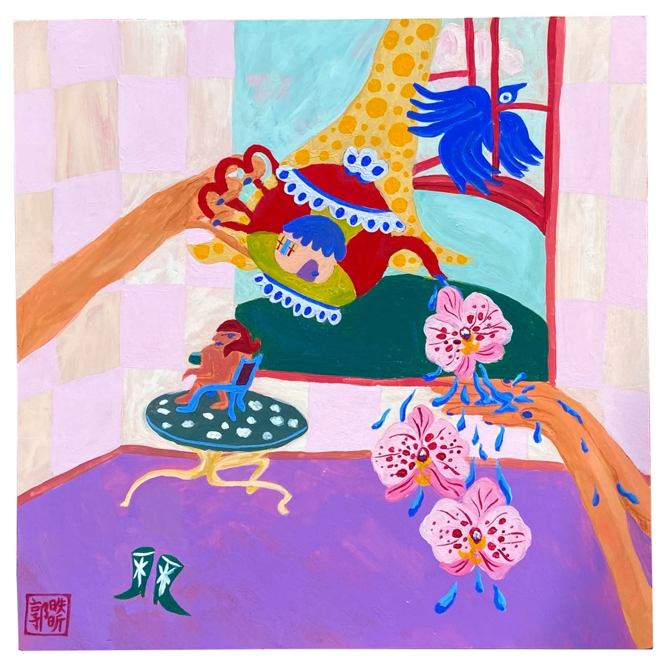 Tea Offering Art Print
