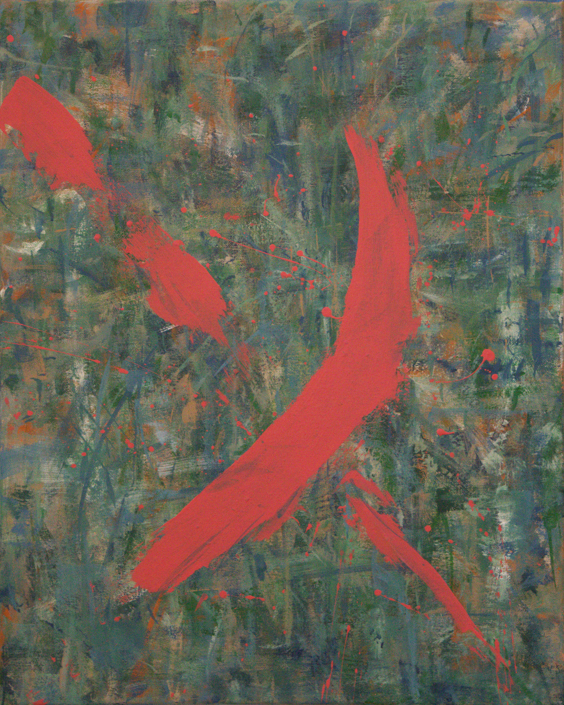 Deny Oneself | Acrylic on canvas | 16x20