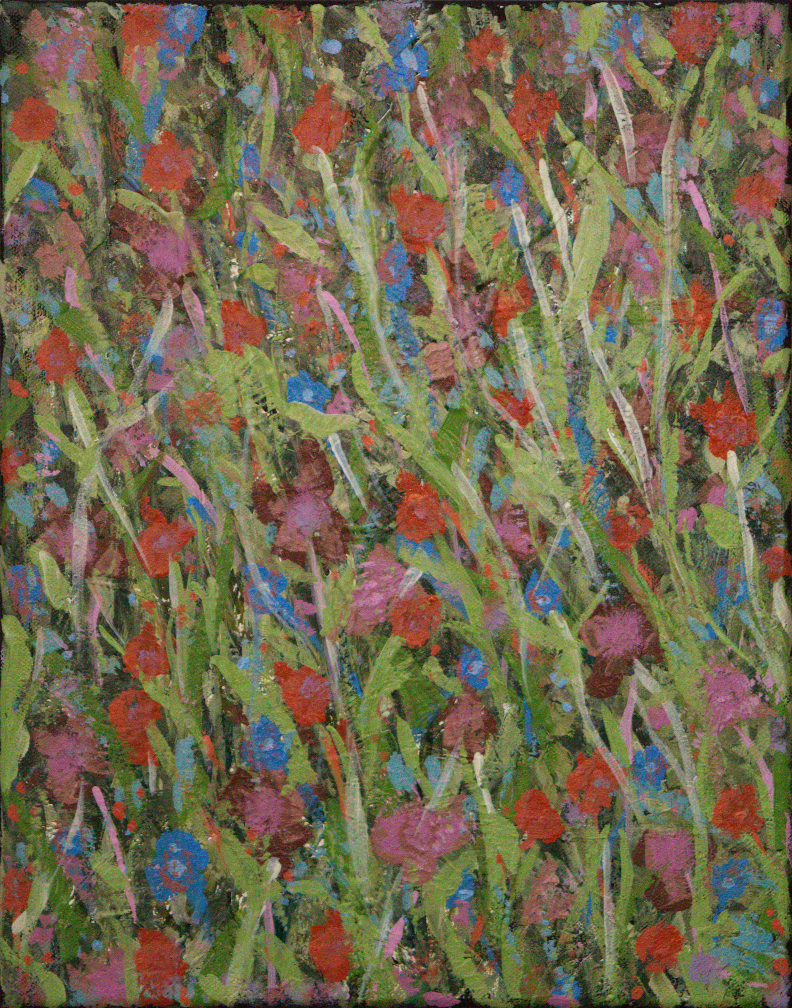 Lost in Growth  | Acrylic on canvas | 11x14