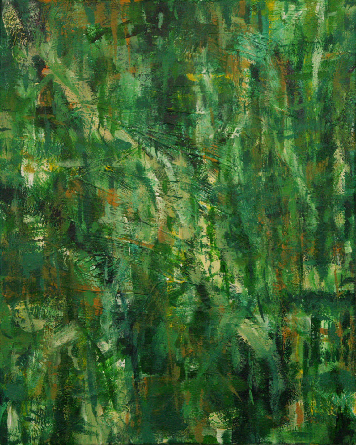 Tangled Growth | Acrylic on canvas | 16x20