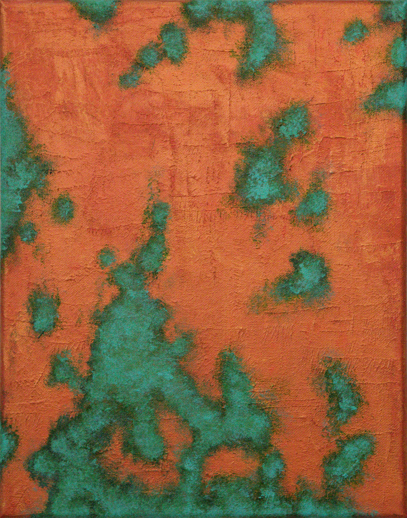 Oxidation  | Acrylic on canvas | 11x14