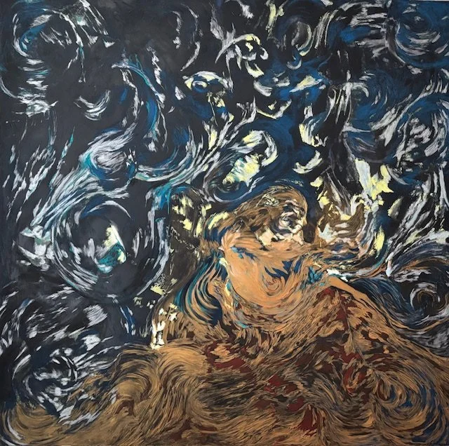 Untitled , 2016, Oil On Canvas, 50 x 50 x 1.25in (127.0 x 127.0 x 3.18cm)