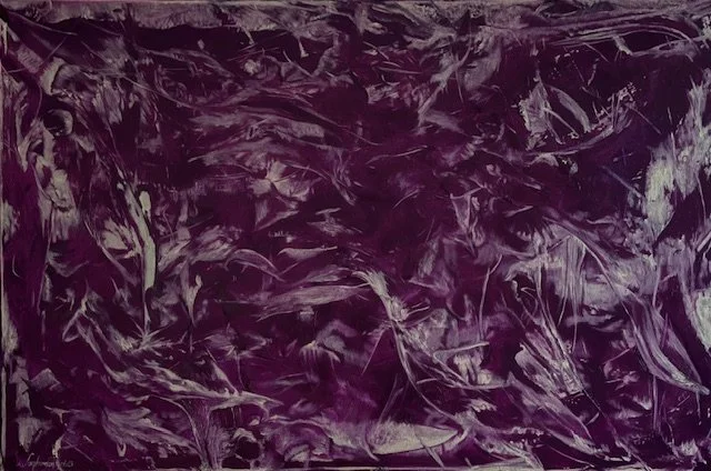 Ancêtres , 2023, Oil On Canvas, 24 x 36 x 1.37in (60.96 x 91.44 x 3.48cm)