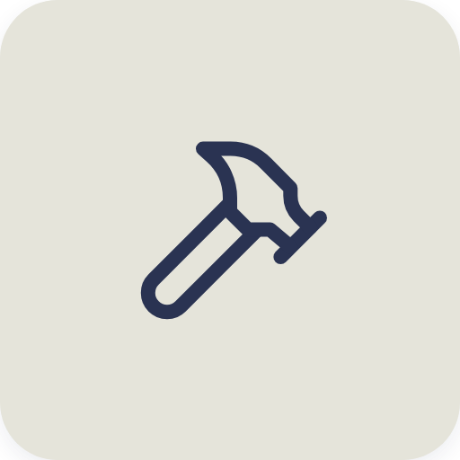 Icon of a hammer.