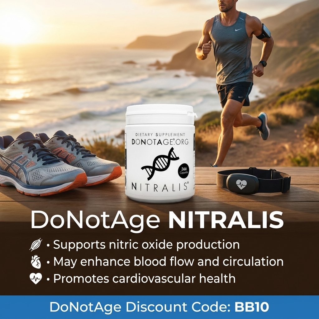 DoNotAge Nitralis, its benefits, and DoNotAge Discount Code (BB10) for 1o% off sitewide