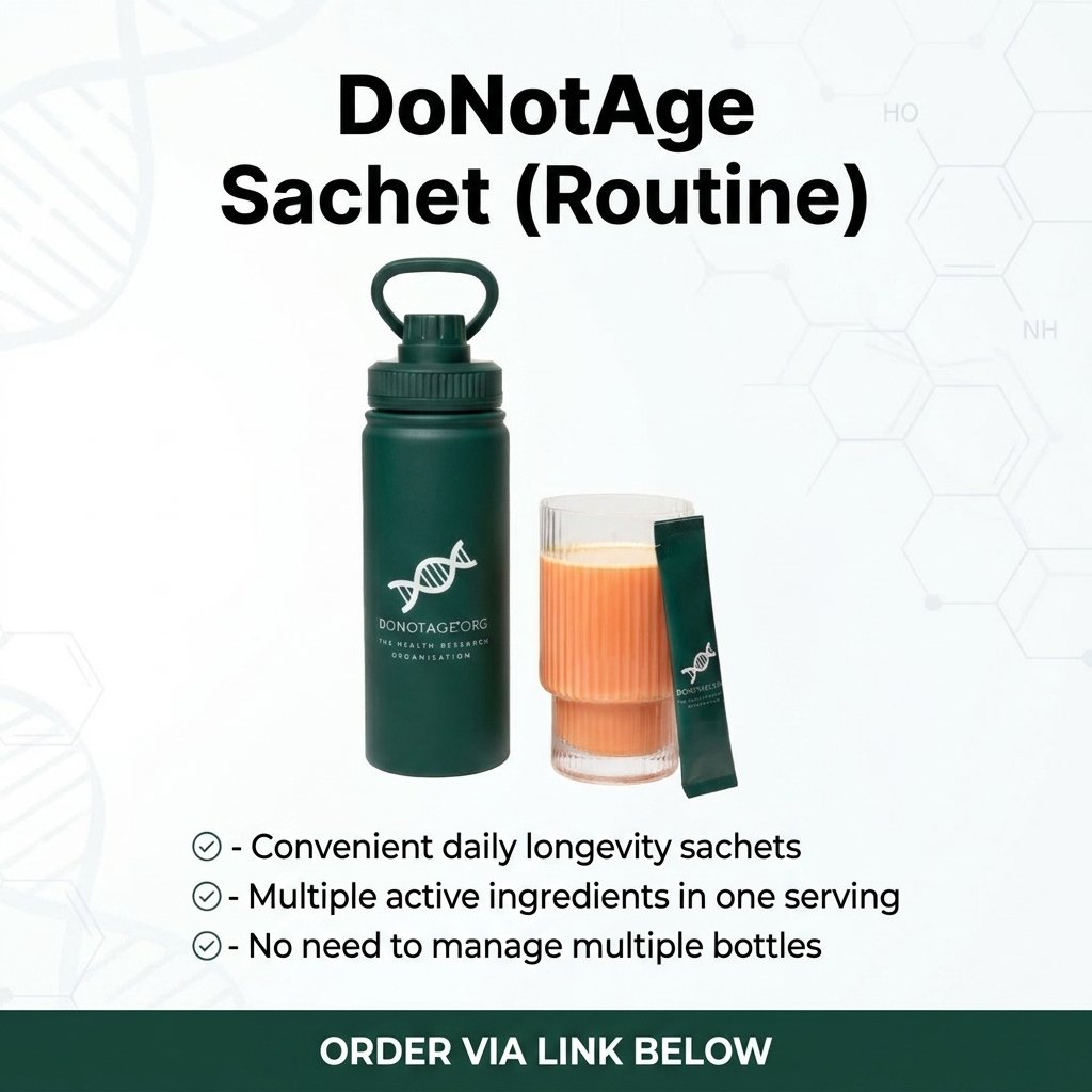 DoNotAge Daily Sachet and its benefits
