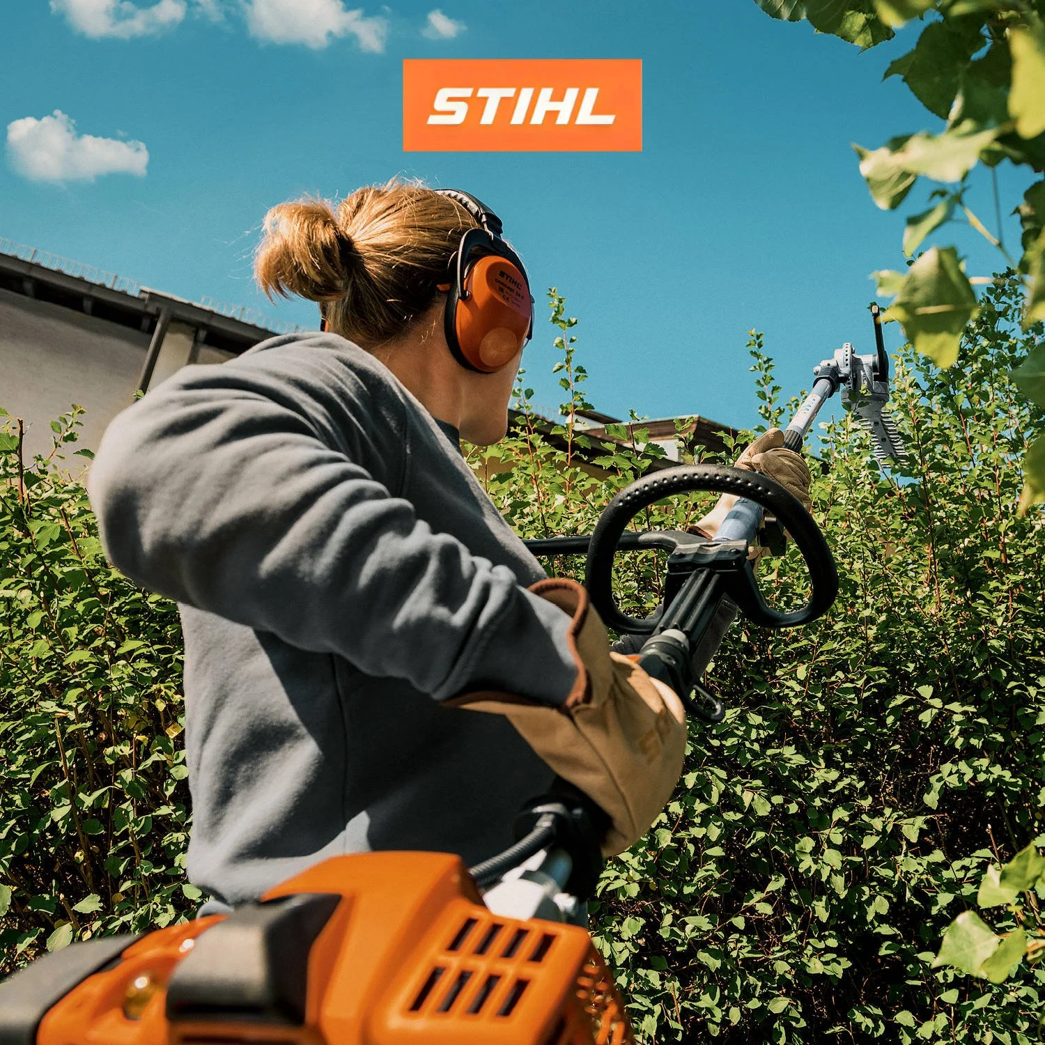 stihl kombi system pruning trimming