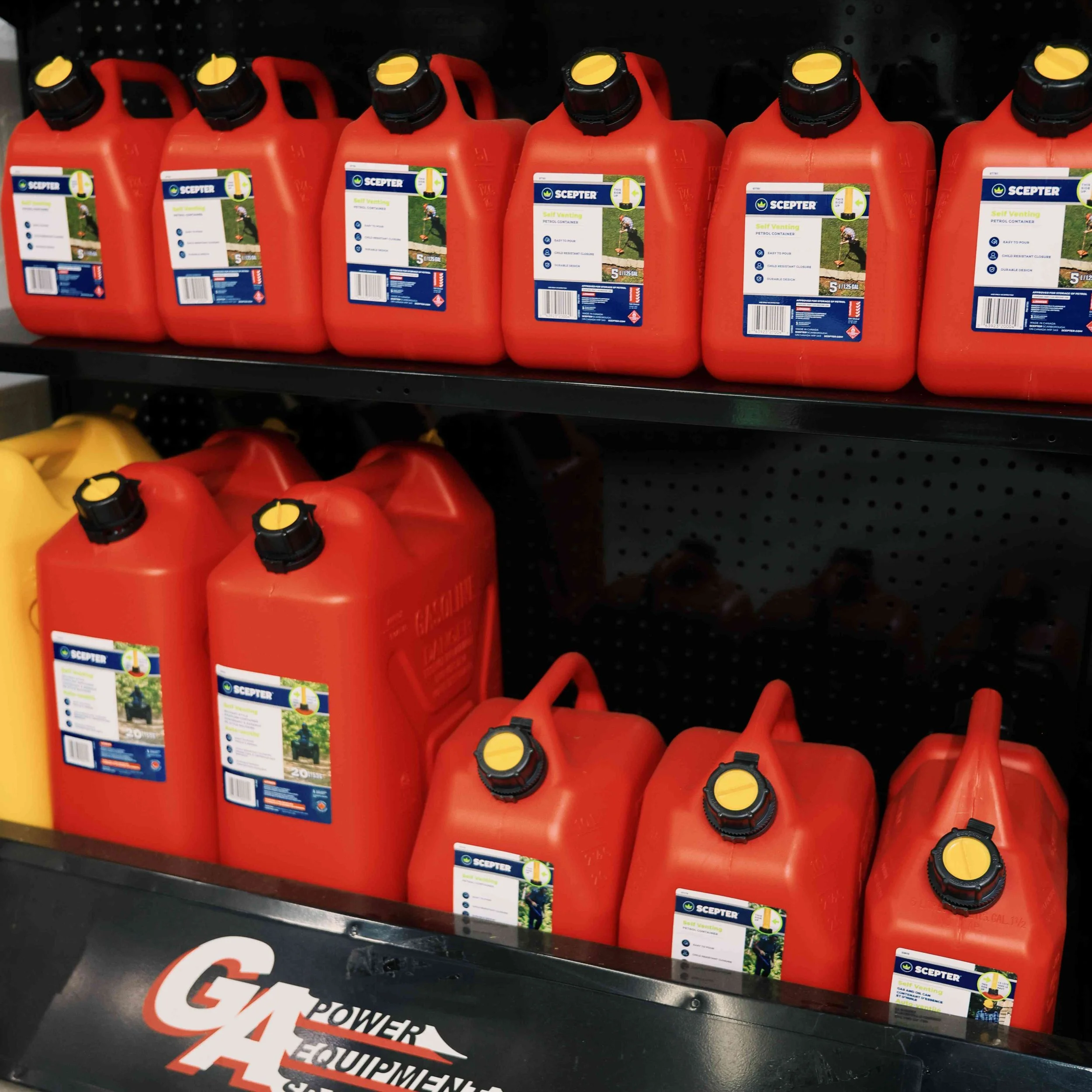 petrol jerry can