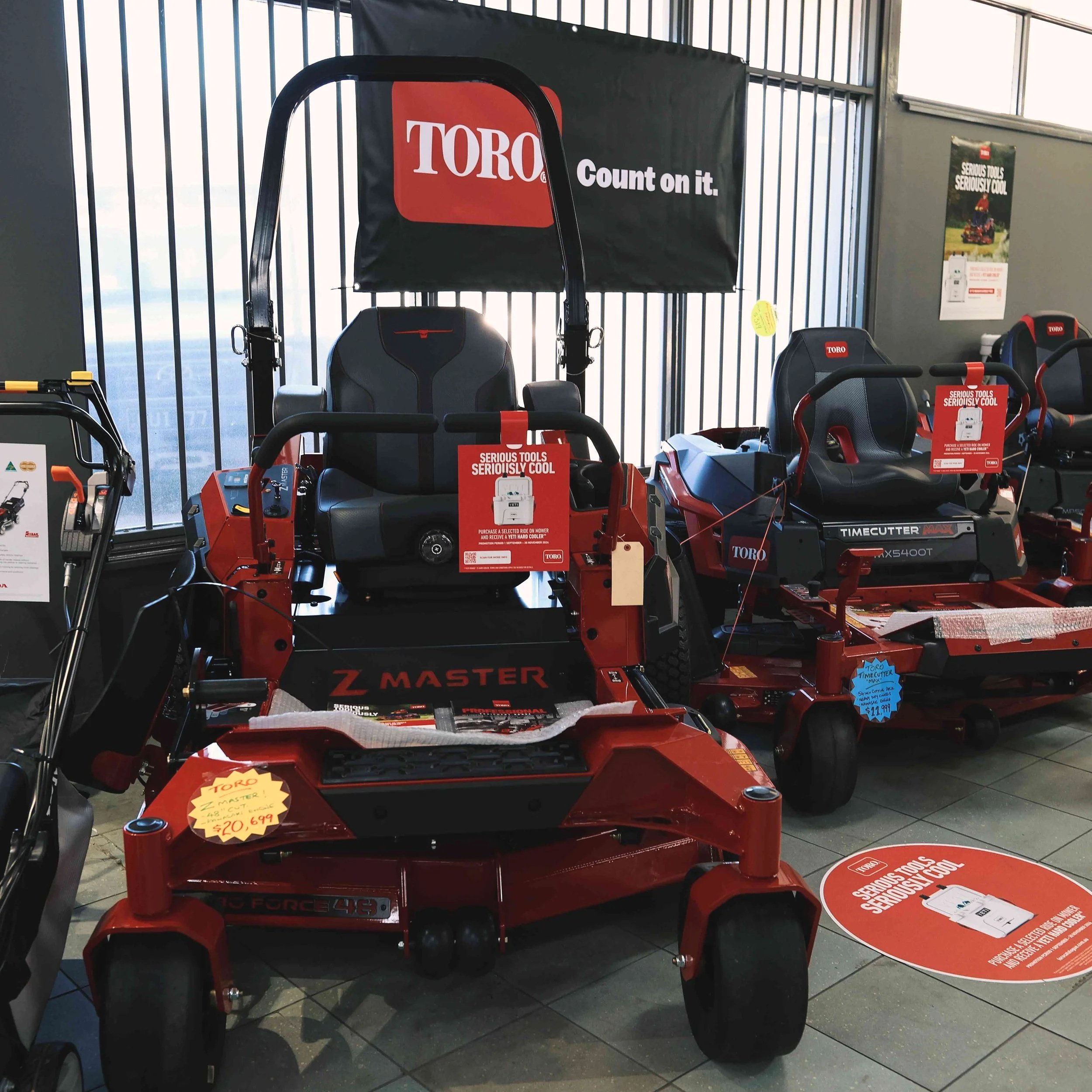 toro ride-on mower