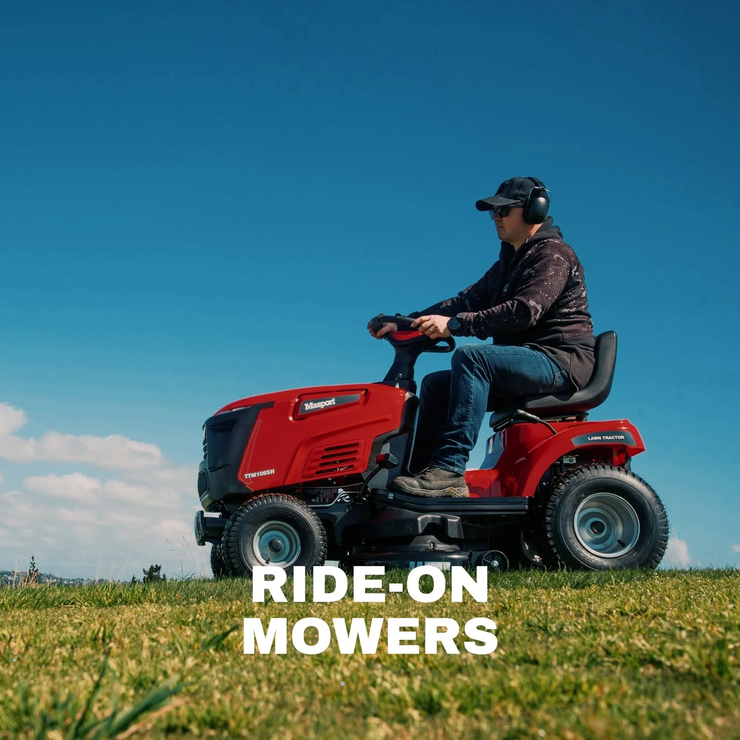 ride-on mower