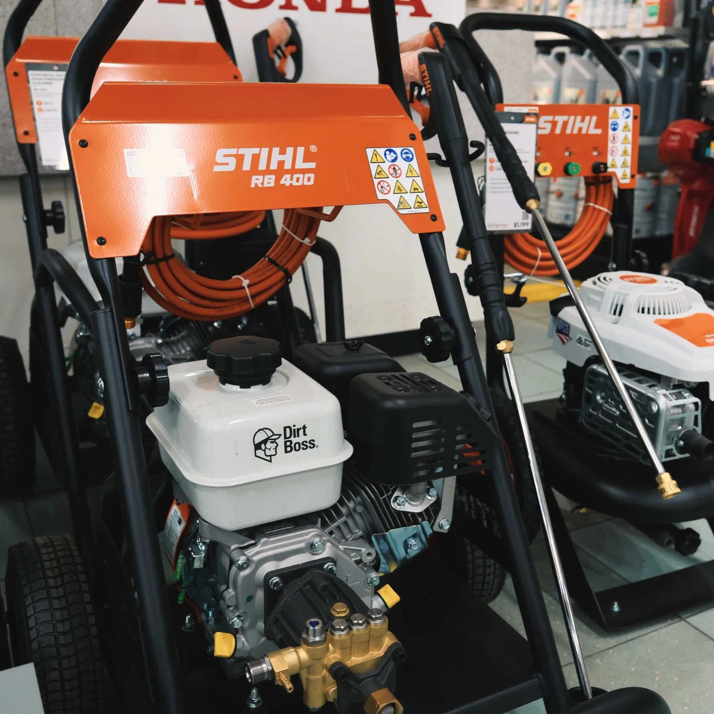 stihl petrol pressure cleaner