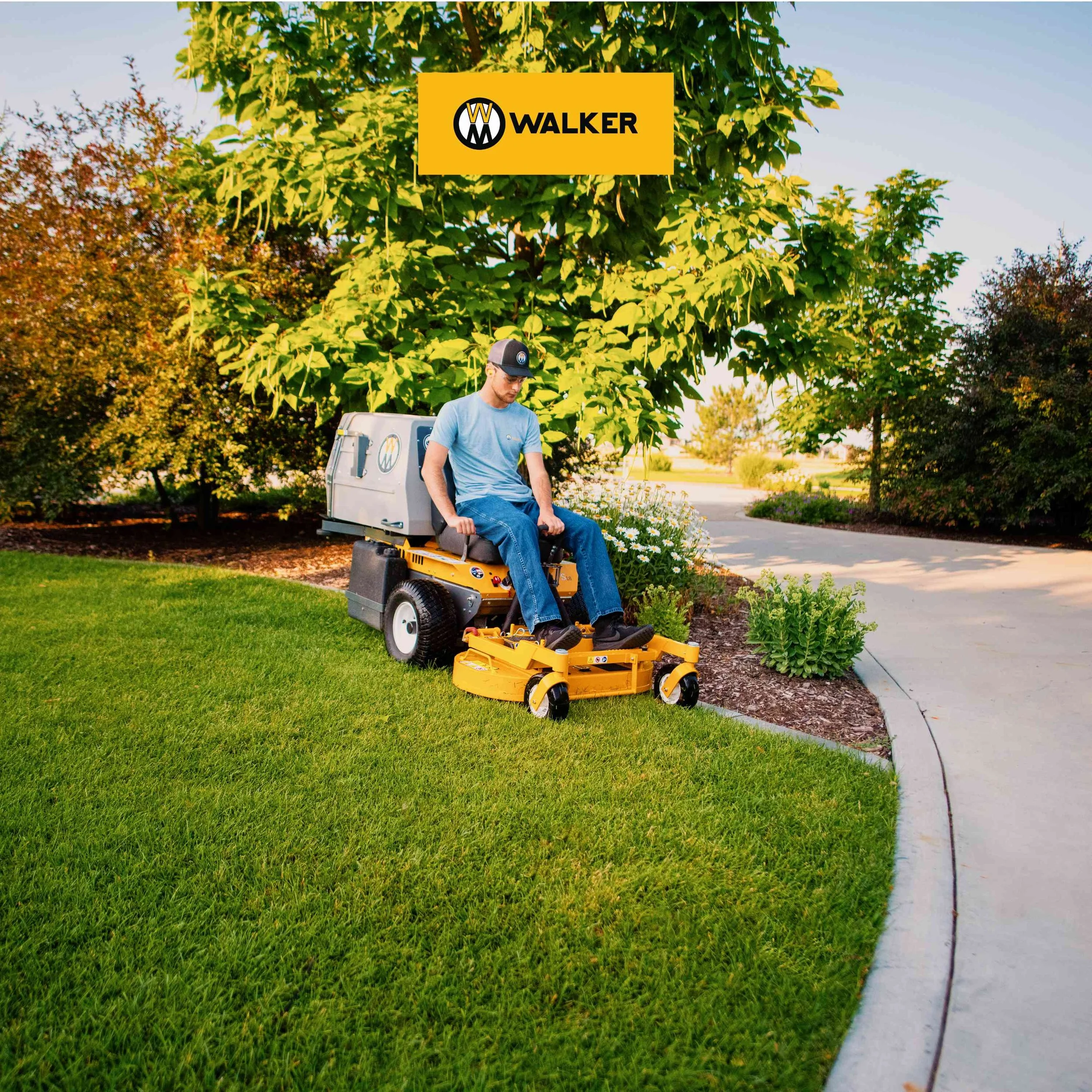 walker ride-on mower