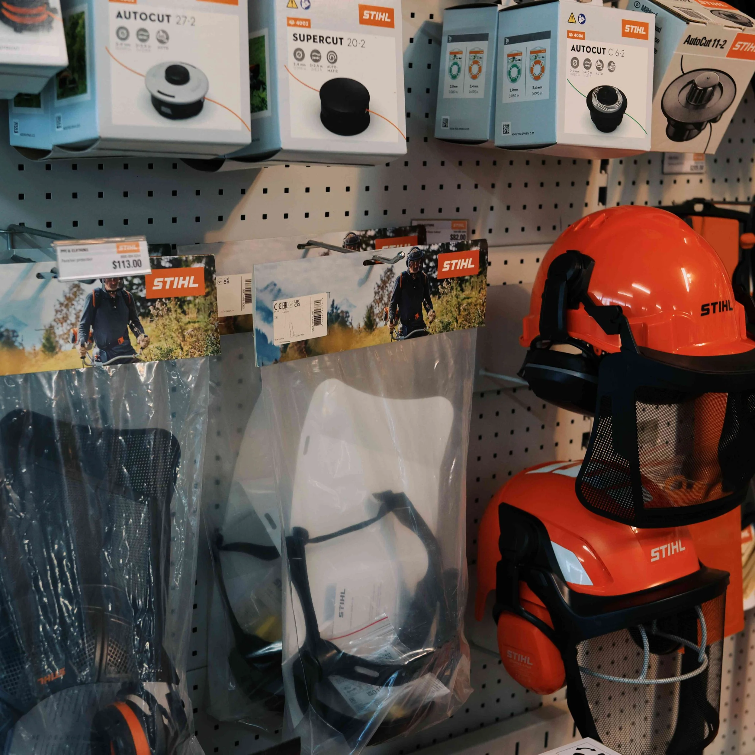 stihl safety helmet ear muffler