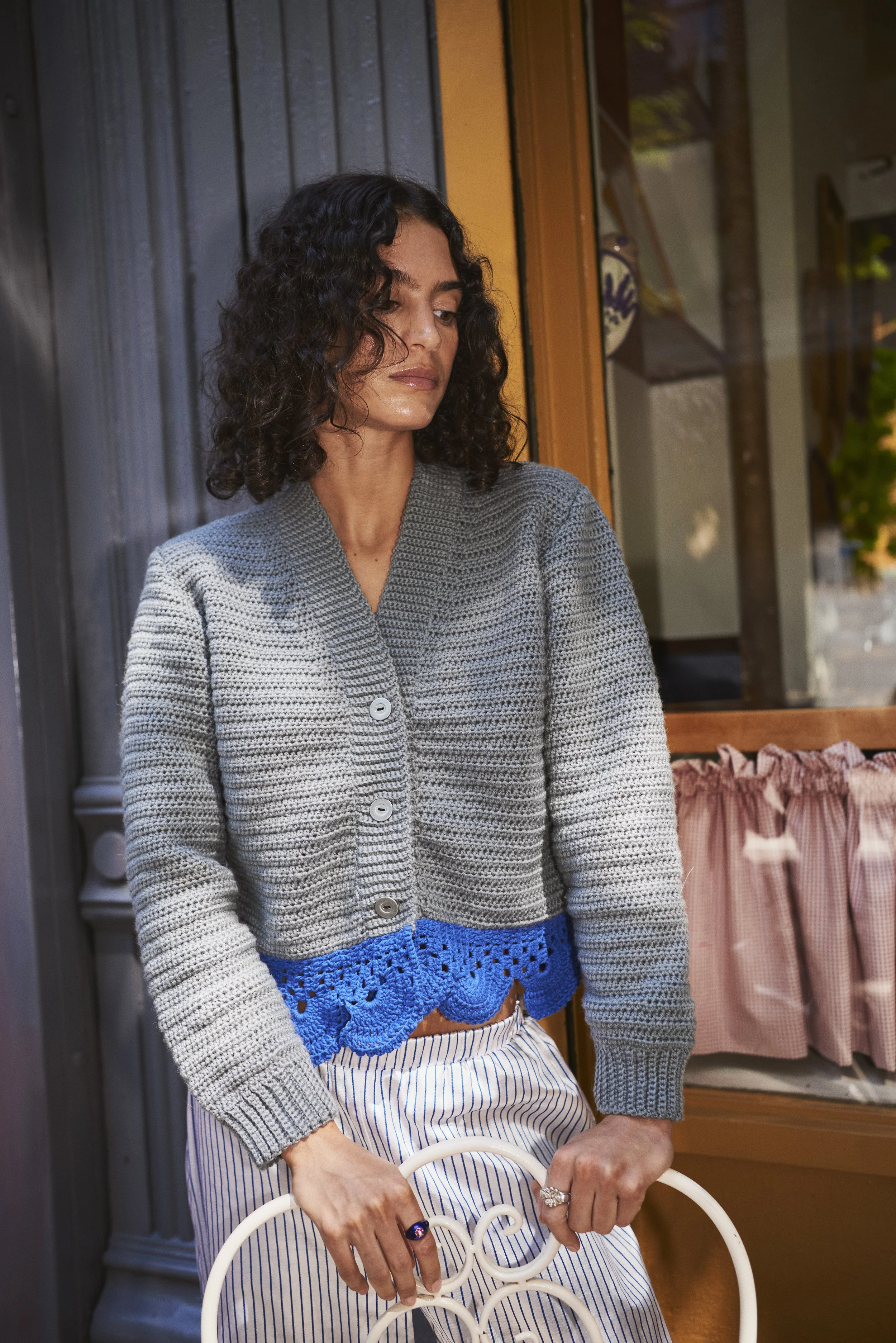 Beiruti Crochet Cardigan