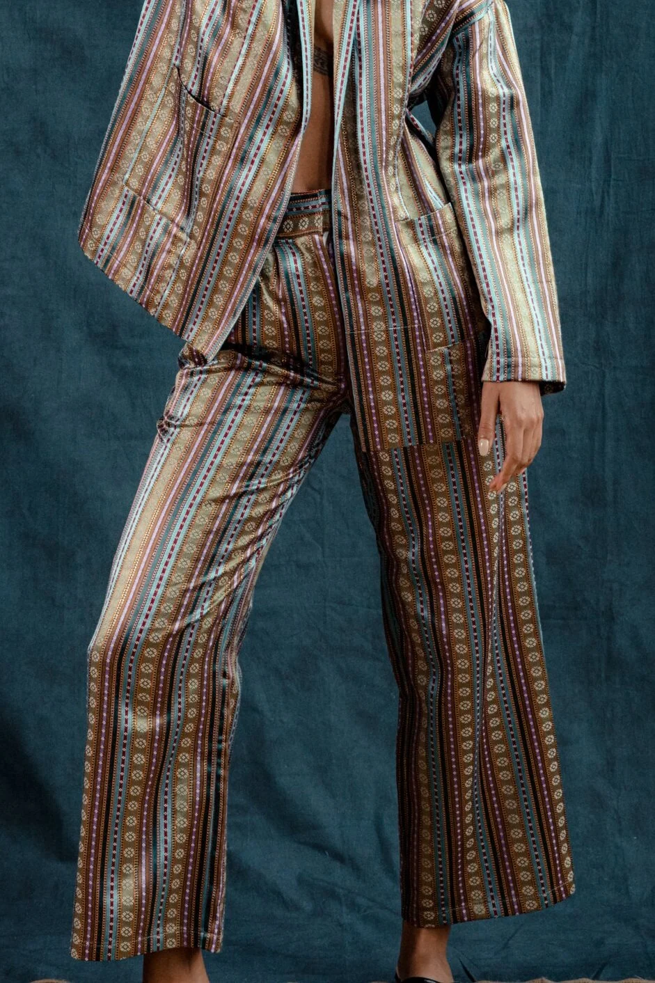 Dima cotton silk pants