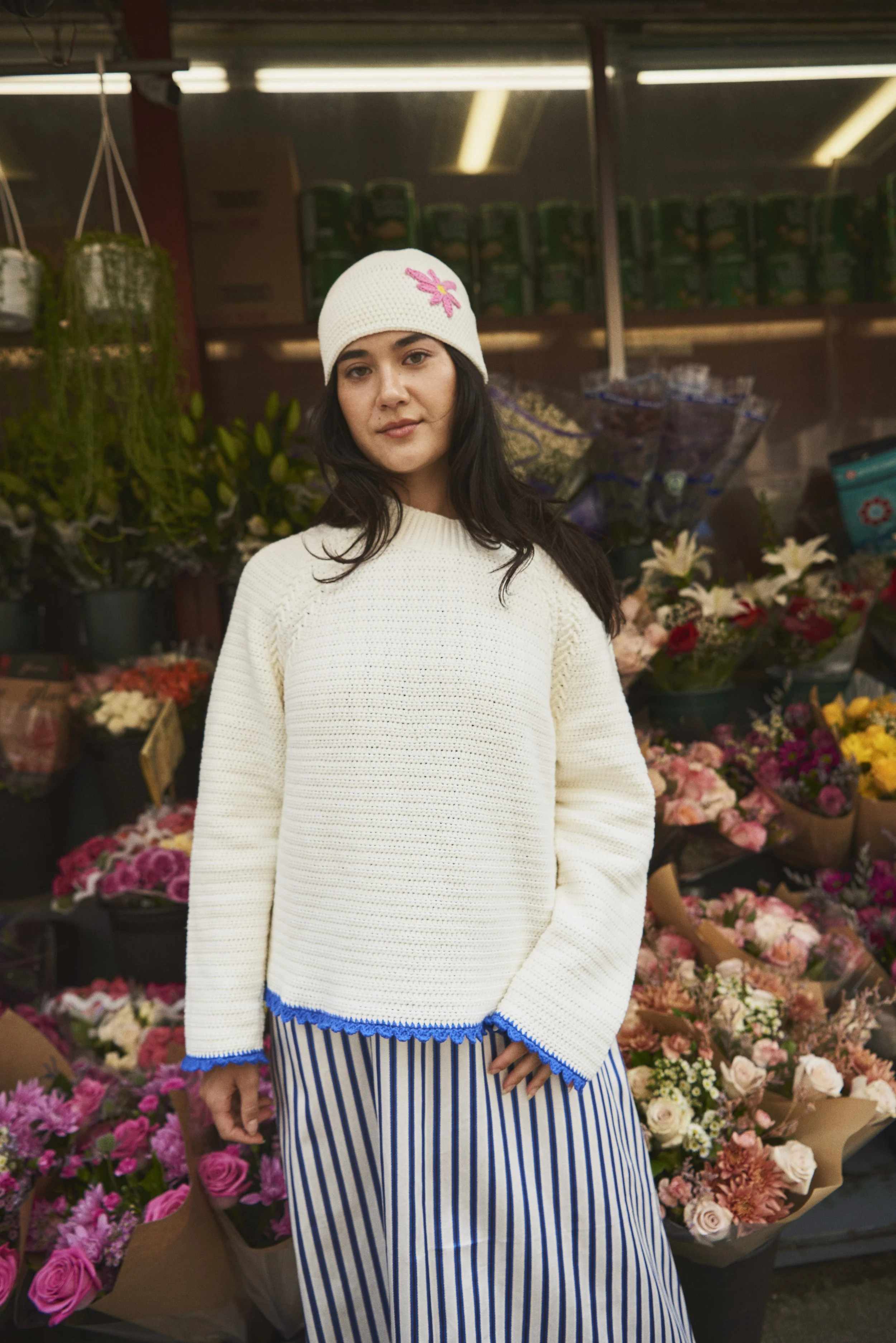 The Staple Crochet Pullover Sweater