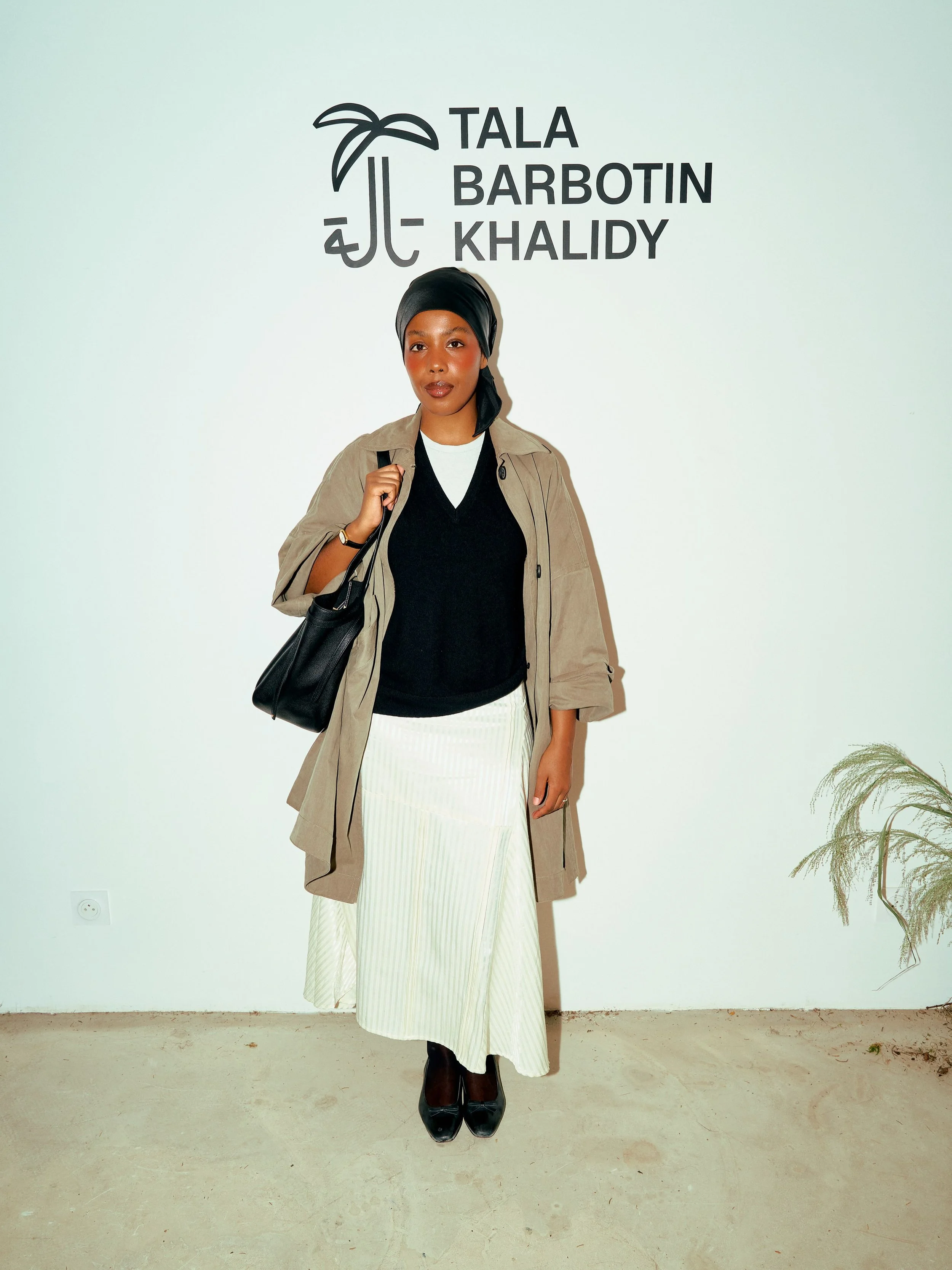 A few familiar faces and some new ones. Thank you to everyone who came to celebrate The Moths SS27 with us in Paris. 🖤 @blackmaroccan wears our Maya Skirt
