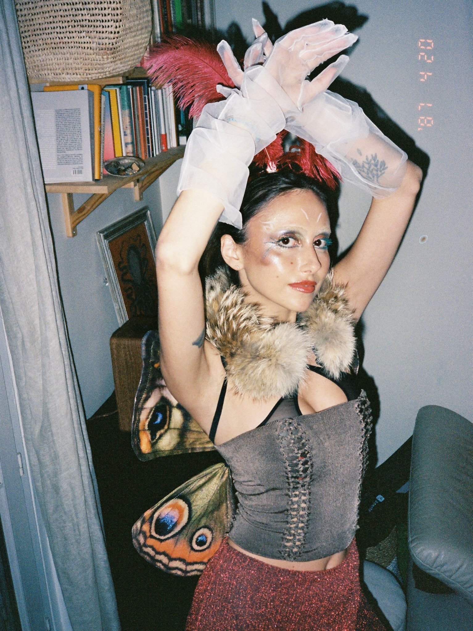 I love designer halloween because wdym you dressed up as your next collection #MothGirl #Halloween2025