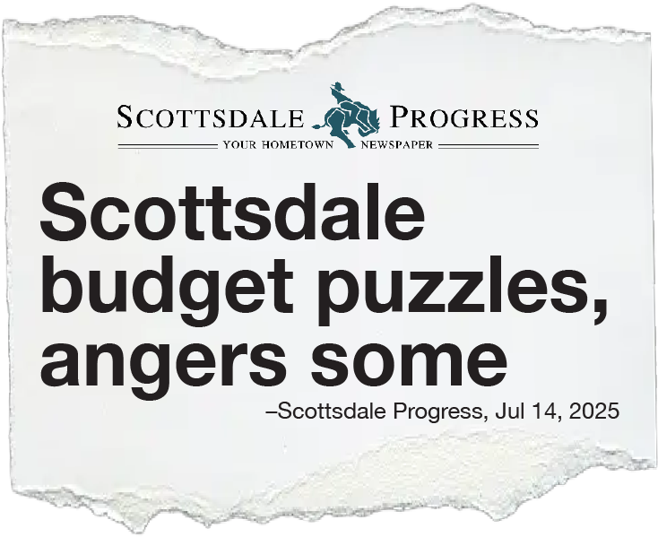 Scottsdale budget puzzles, angers some