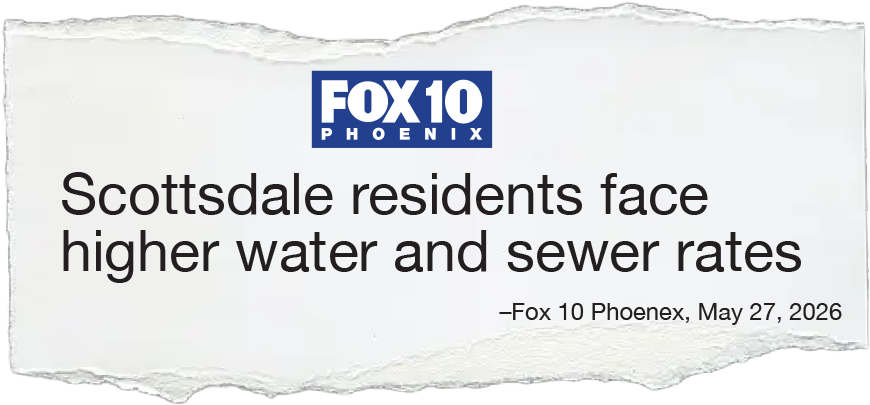Scottsdale residents face higher water and sewer rates