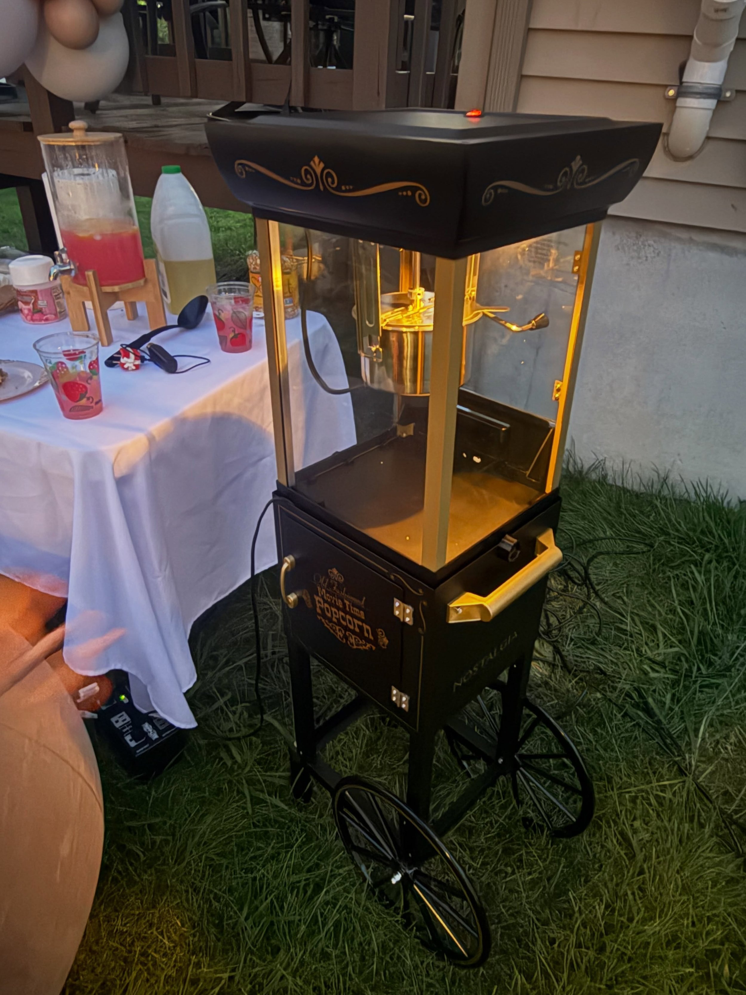 New Rental Item! Rent this vintage style popcorn cart for your next event 🍿 

$75 for a full day rental. Includes popcorn kernels and popcorn bags. Includes delivery within 30 minutes of Lindenwold, NJ

#Southjersey #popcorncartrental #southjerseypa