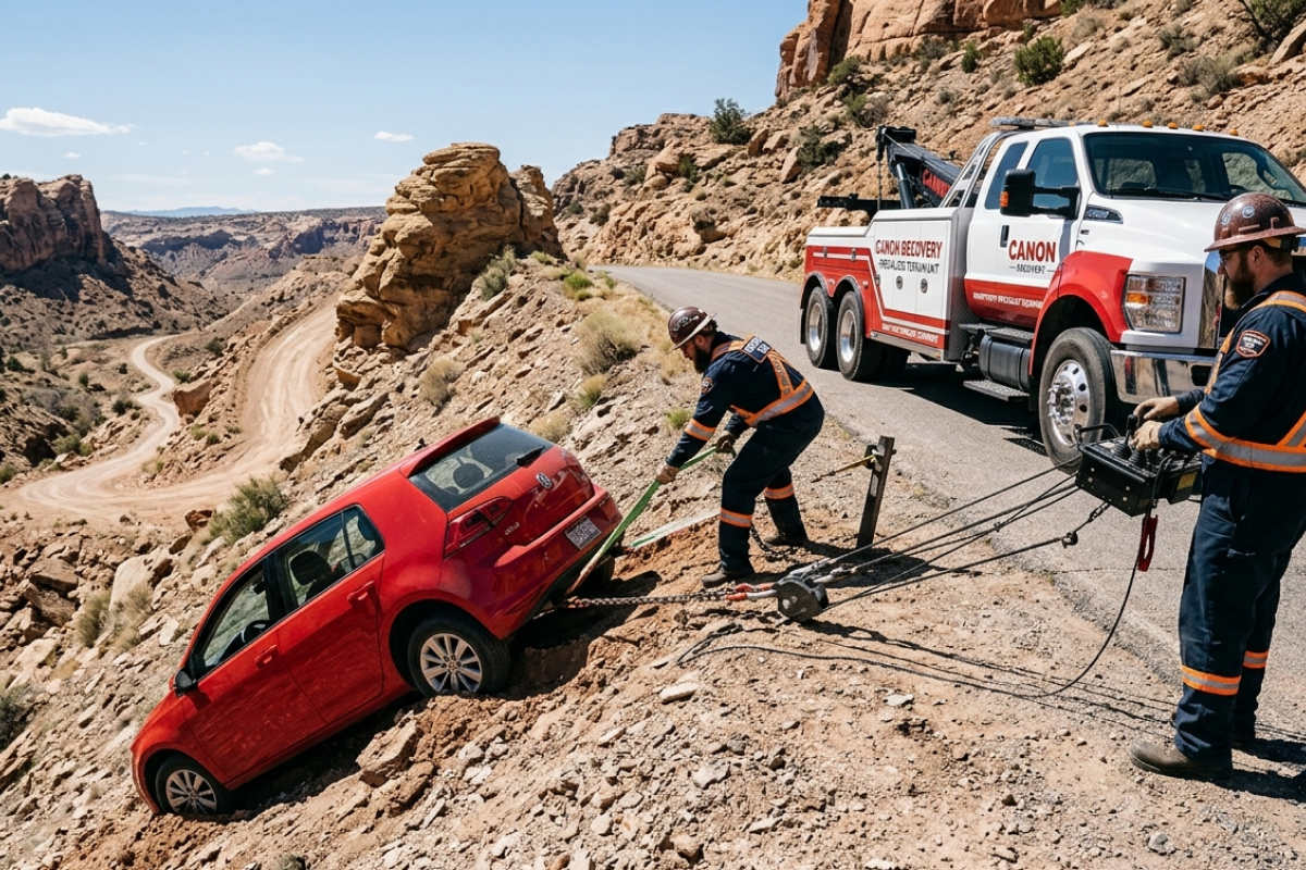 Why Vehicle Recovery Requires Specialized Training and Equipment