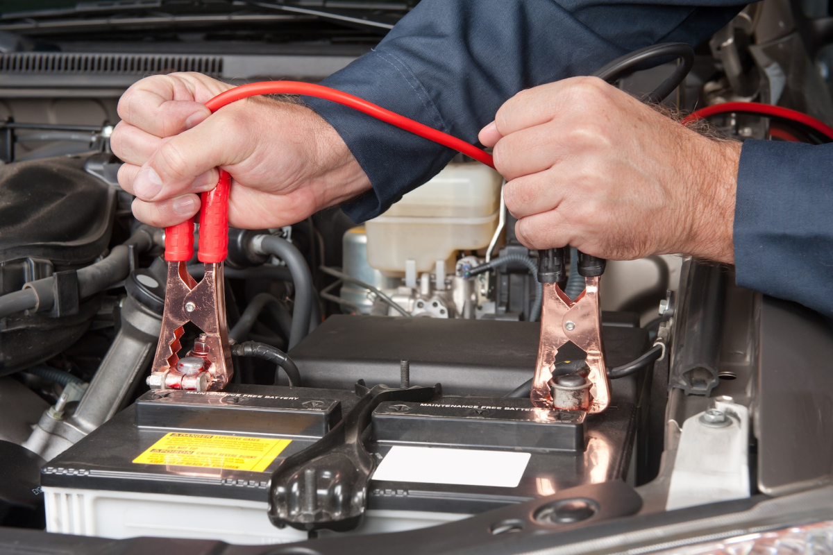 What Happens During a Professional Battery Jump Start?