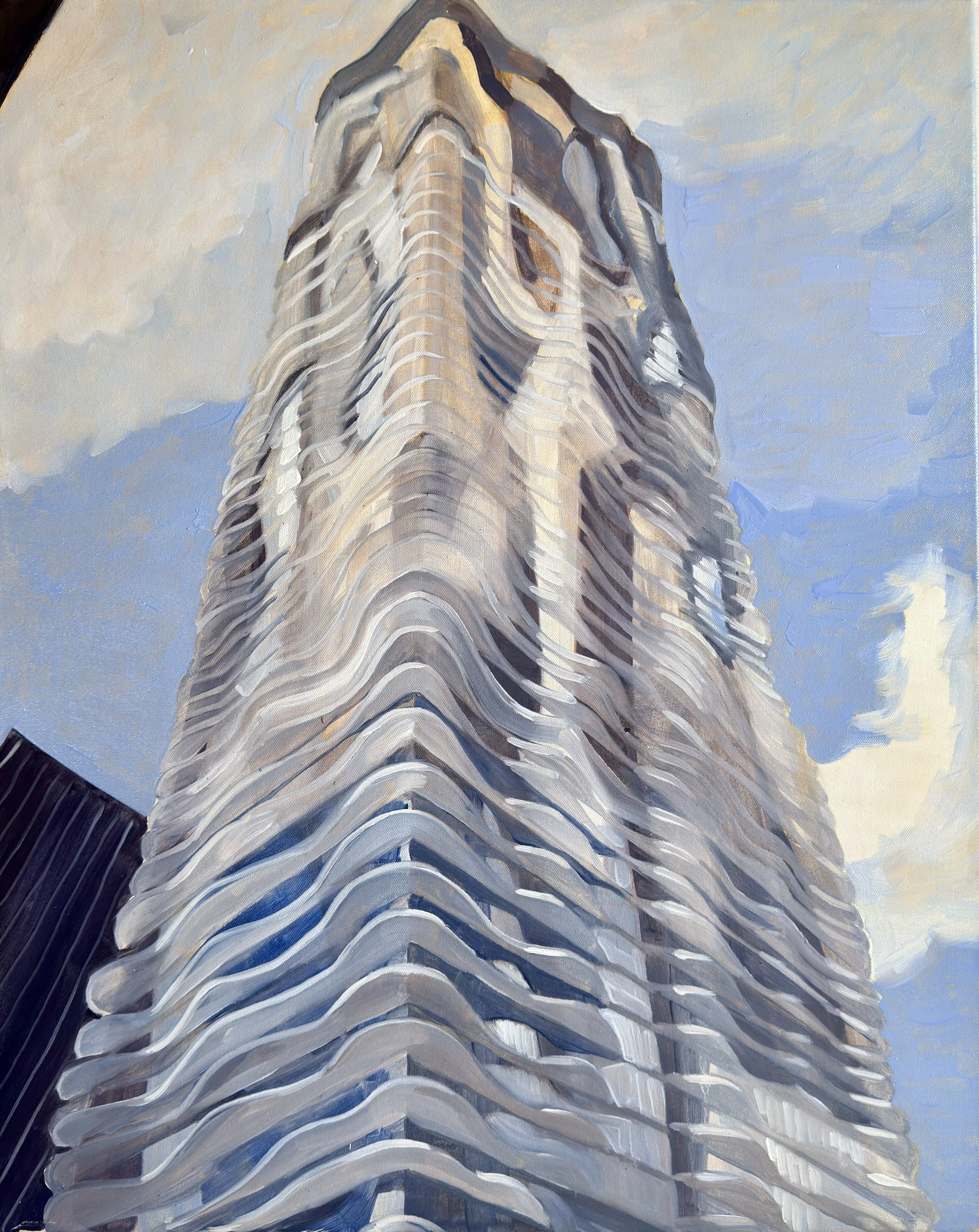 City Ascends - Aqua