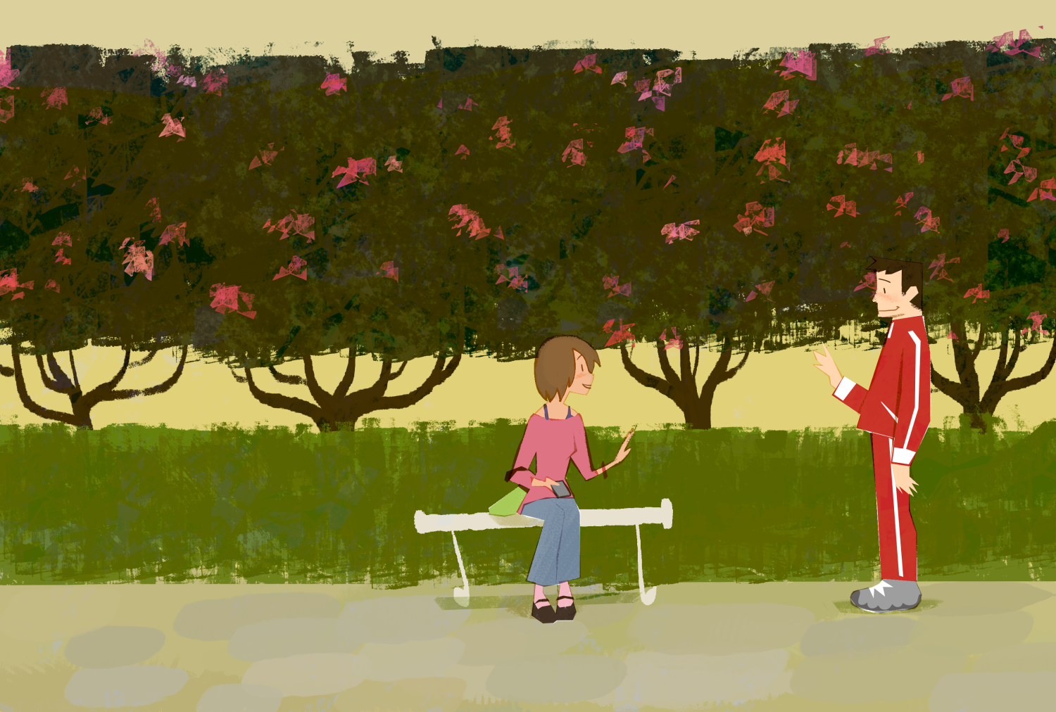 Character moment illustration