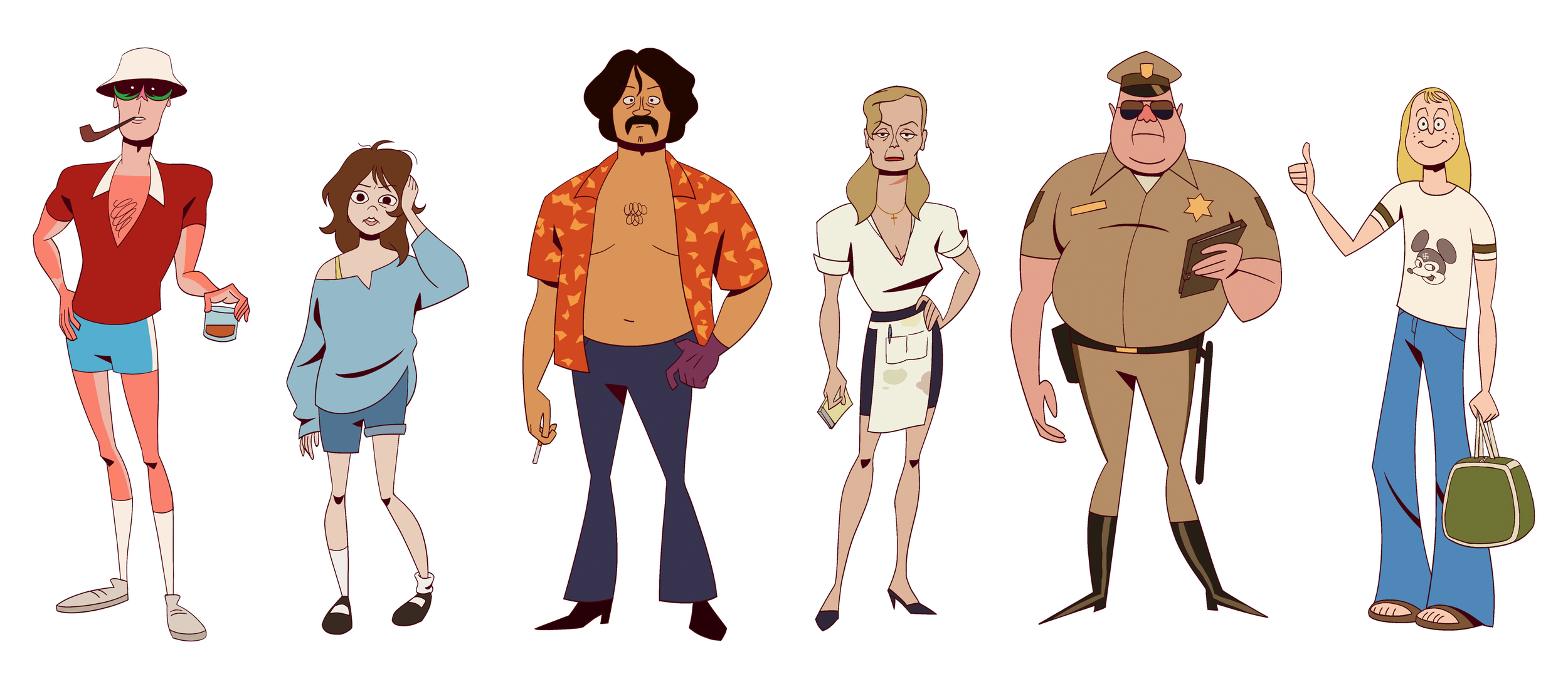 Fear and Loathing: Character Lineup