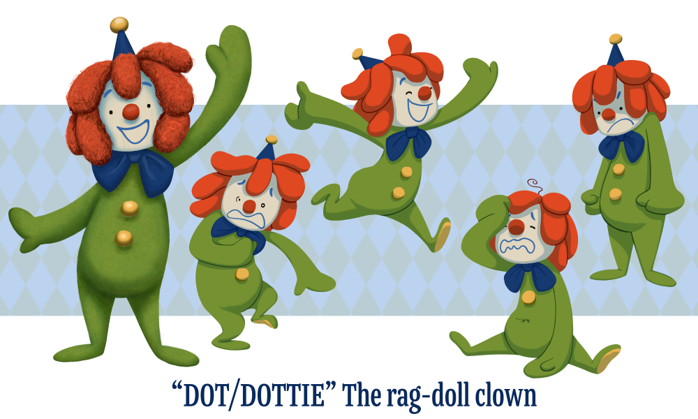 Dot Character Design