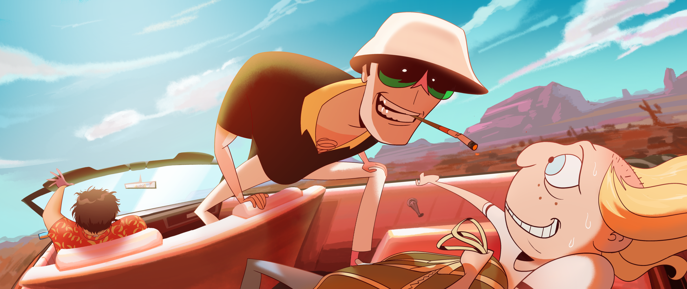Fear and Loathing: Visual Development Keypainting