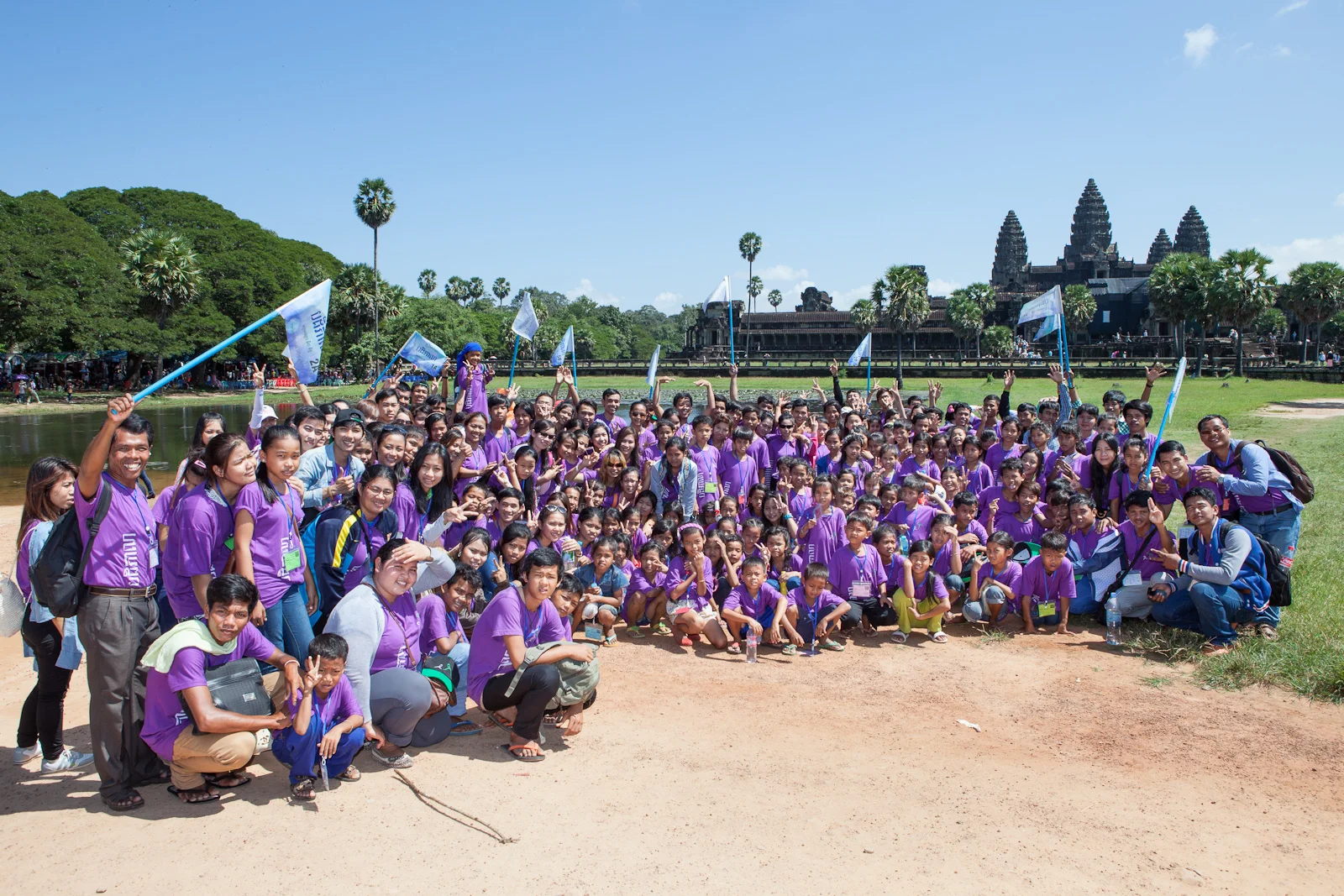 Alongsiders Camp 2014 at Angkor Wat