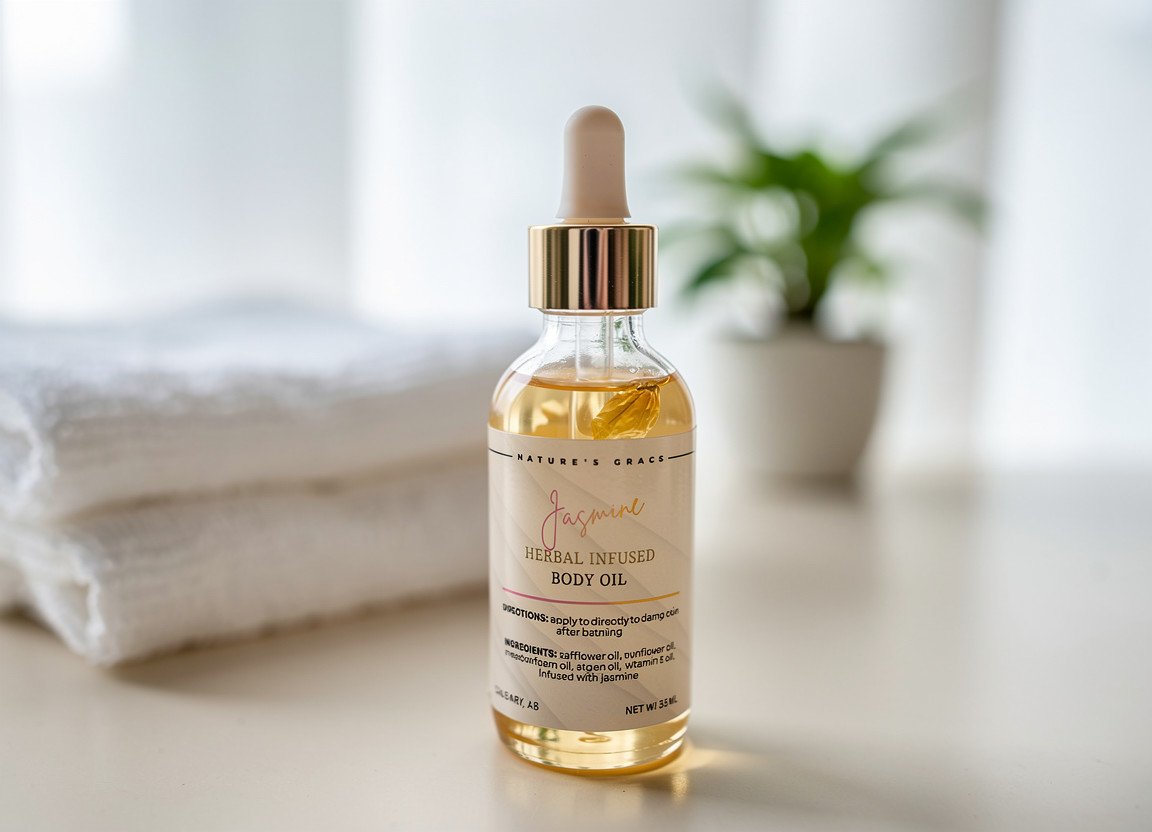 JASMINE INFUSED BODY OIL