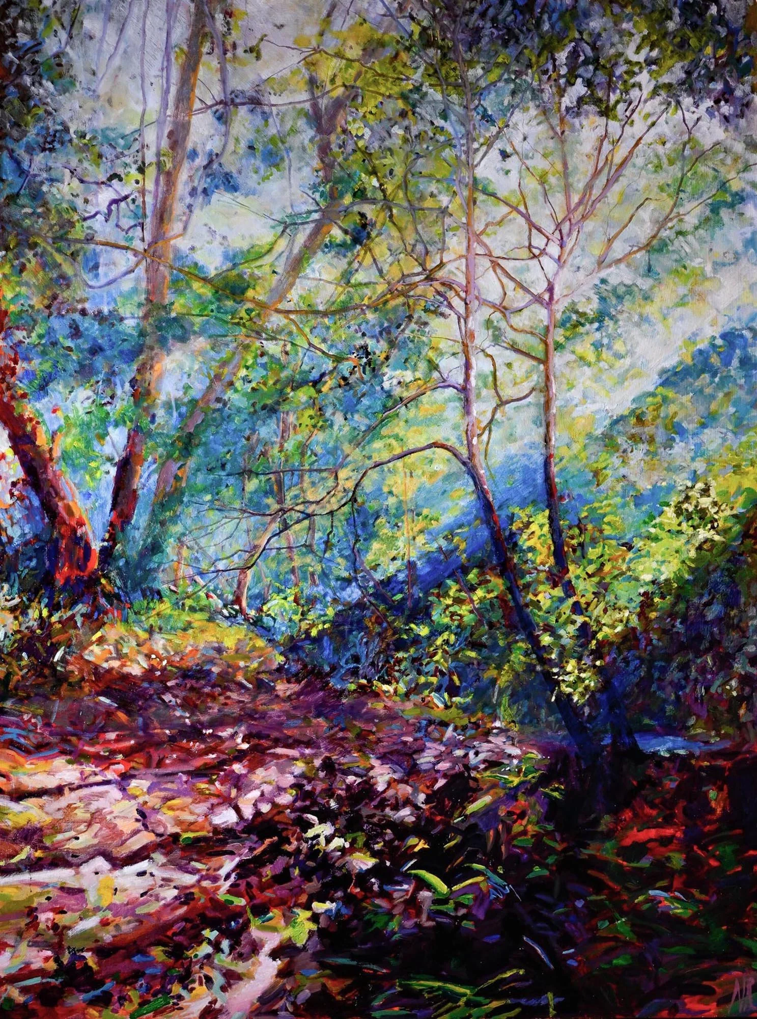 Hidden Place 
oil on birch panel
102 x 77 cm
[ sold ]
